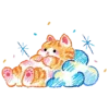 ☁️ Эмодзи «*ੈ✩‧₊˚ 𝑑𝑟𝑒𝑎𝑚𝑦 ✧˚ ₊» для Telegram