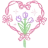 🌷 Эмодзи «𓍢 𝓅𝒶𝓈𝓉ℯ𝓁» для Telegram