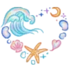 💙 Эмодзи «𓍢 𝓅𝒶𝓈𝓉ℯ𝓁» для Telegram