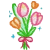 💐 Эмодзи «𓍢 𝓅𝒶𝓈𝓉ℯ𝓁» для Telegram