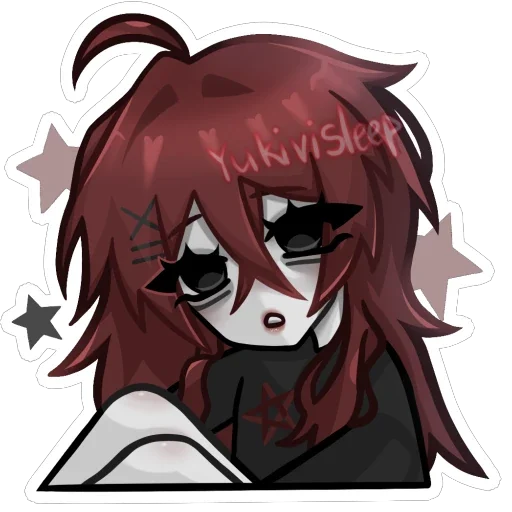 🩸 Стикер «eternal regret» для Telegram