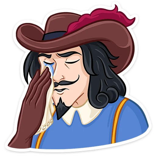 😢 Стикер «Этьен» для Telegram