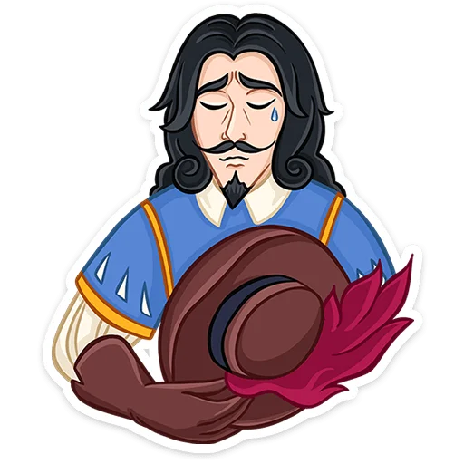 🥵 Стикер «Этьен» для Telegram