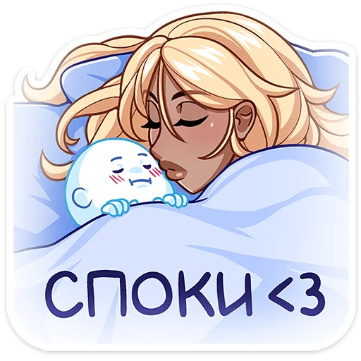 😴 Стикер «Эцуко» для Telegram