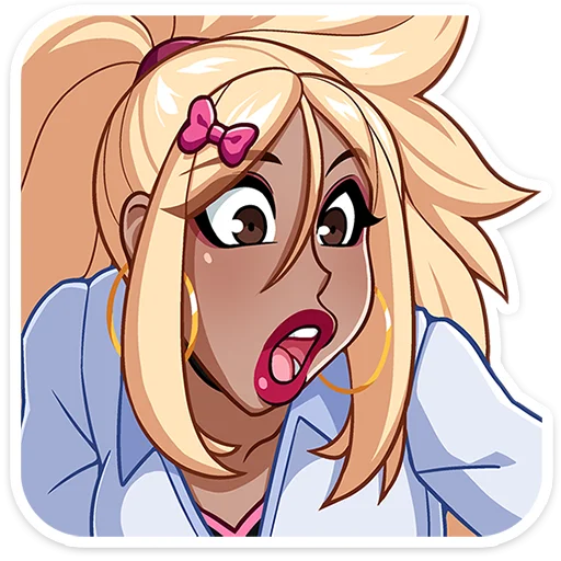 🤨 Стикер «Эцуко» для Telegram