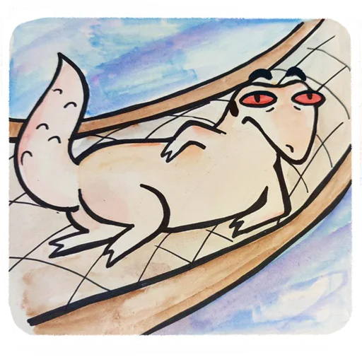 😏 Стикер «Eublephar Karl» для Telegram