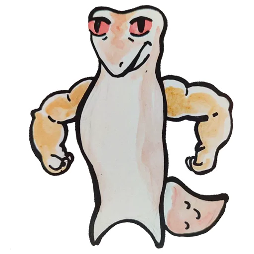 💪 Стикер «Eublephar Karl» для Telegram