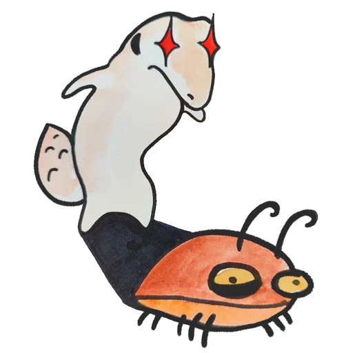 😰 Стикер «Eublephar Karl» для Telegram