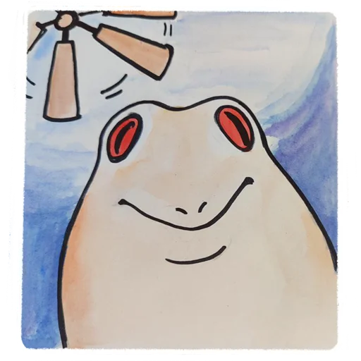 🫥 Стикер «Eublephar Karl» для Telegram
