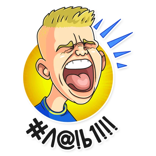🤬 Стикер «Евро-2020 на Матч ТВ» для Telegram