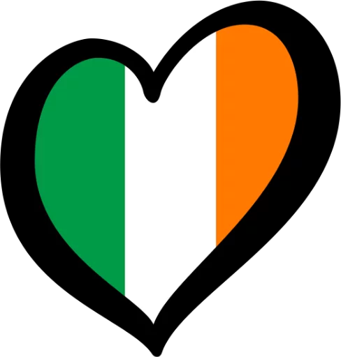 🇮🇪 Стикер «Eurovision Flags» для Telegram