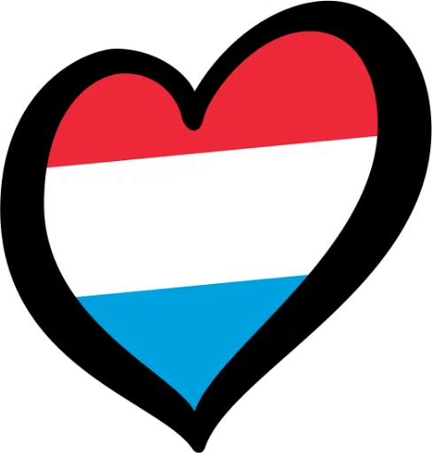 🇱🇺 Стикер «Eurovision Flags» для Telegram