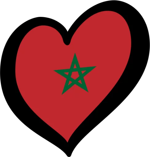 🇲🇦 Стикер «Eurovision Flags» для Telegram