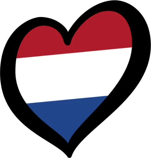 🇳🇱 Стикер «Eurovision Flags» для Telegram