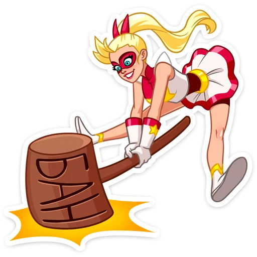 🔨 Стикер «Ева» для Telegram