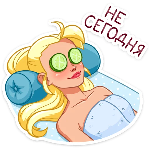 😴 Стикер «Ева» для Telegram