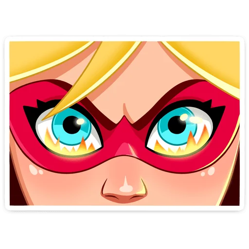 😡 Стикер «Ева» для Telegram