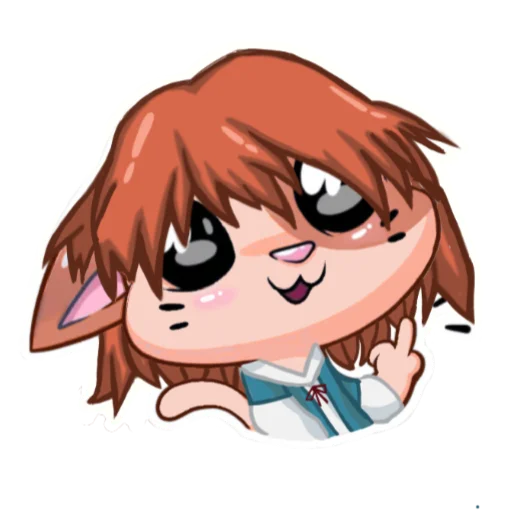 🖕 Стикер «бисквит евангелион» для Telegram