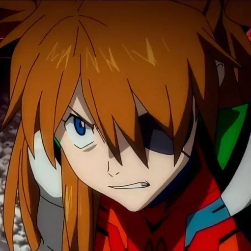 👩 Стикер «Evangelion Евангелион» для Telegram