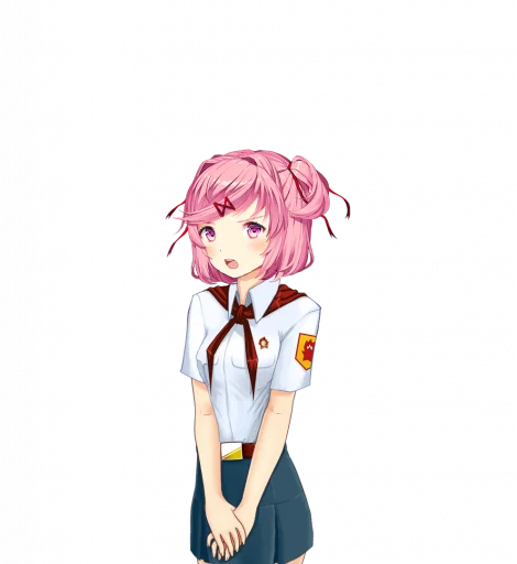 😧 Стикер «Everlasting Summer + Doki Doki LC» для Telegram