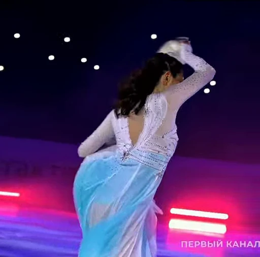 🤩 Стикер «Евгения Медведева» для Telegram