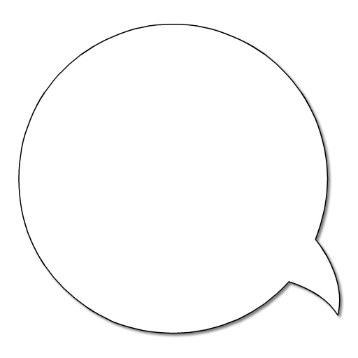 🎭 Стикер «Текстовые Облака» для Telegram
