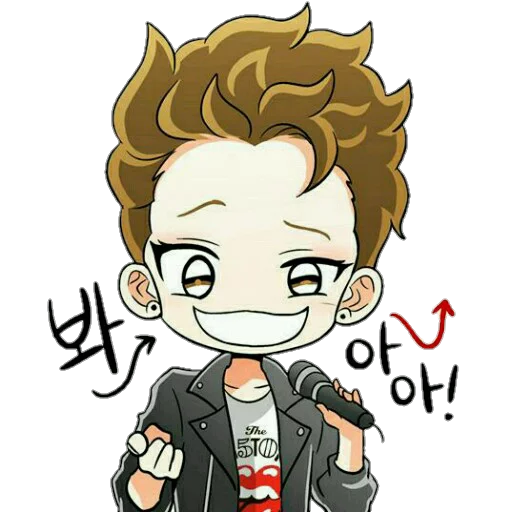 Стикерпак EXO Chen для Telegram — скачать