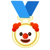 🥇 Эмодзи «Clowndike» для Telegram