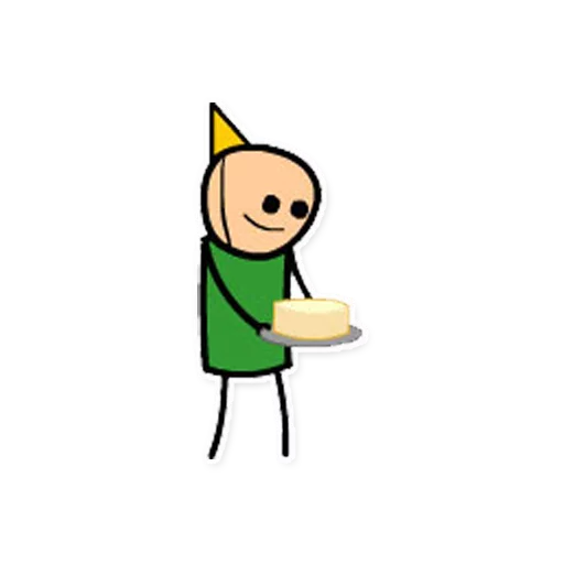 🎉 Стикер «Cyanide and Happiness» для Telegram