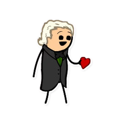 ❤ Стикер «Cyanide and Happiness» для Telegram