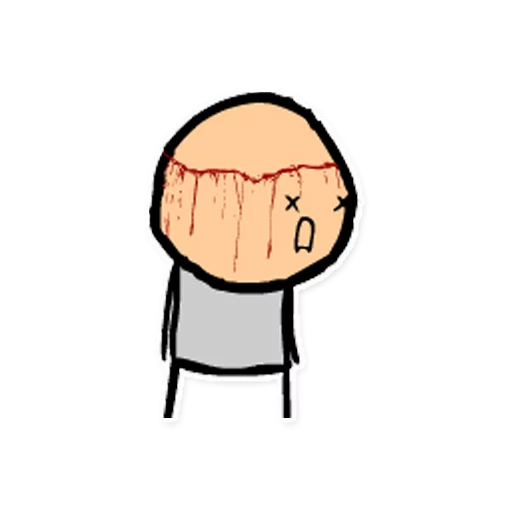 😵 Стикер «Cyanide and Happiness» для Telegram
