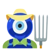 🧑‍🌾 Эмодзи «Eye» для Telegram