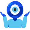 🤷‍♀️ Эмодзи «Eye» для Telegram