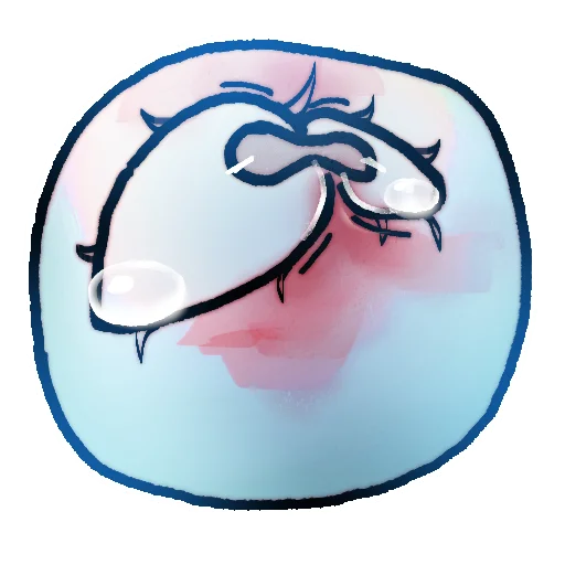 😫 Стикер «Eye guy» для Telegram