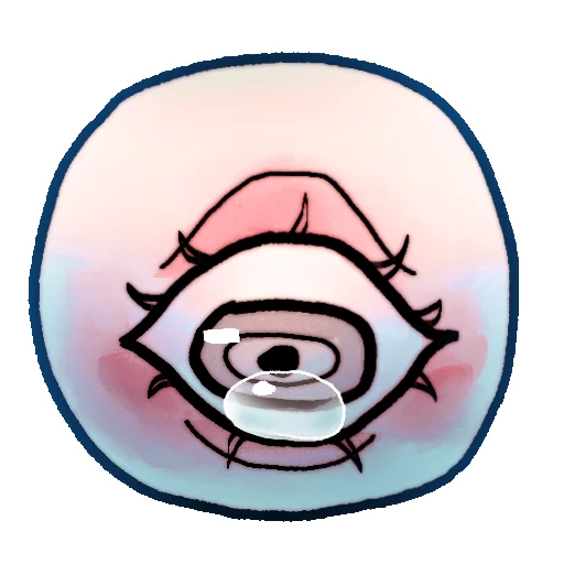 😥 Стикер «Eye guy» для Telegram