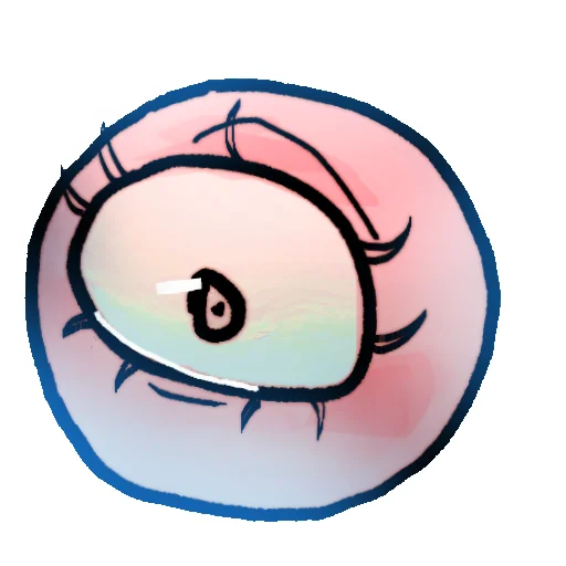 😳 Стикер «Eye guy» для Telegram