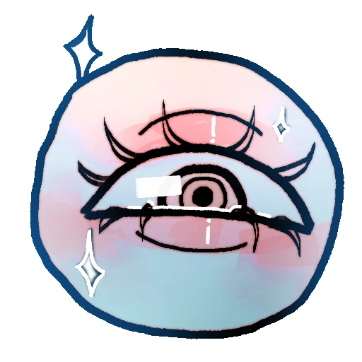 ☺️ Стикер «Eye guy» для Telegram