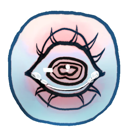 🥲 Стикер «Eye guy» для Telegram