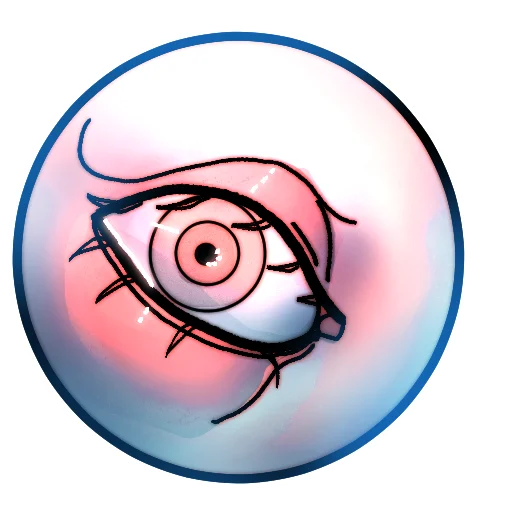👁 Стикер «Eye guy 2» для Telegram