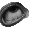 👁 Эмодзи «Глаза И Губы» для Telegram