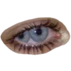 👁 Эмодзи «Глаза И Губы» для Telegram