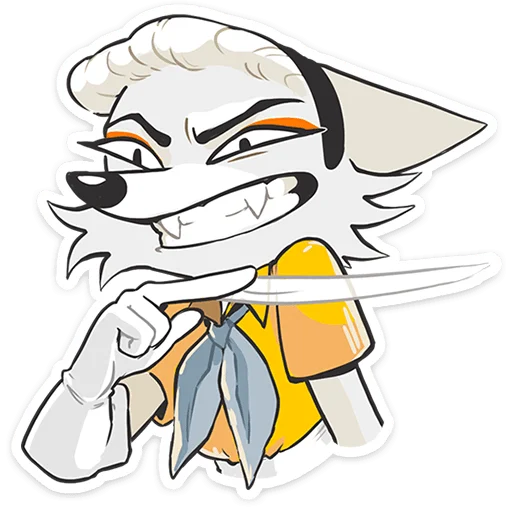 🔪 Стикер «Амели» для Telegram