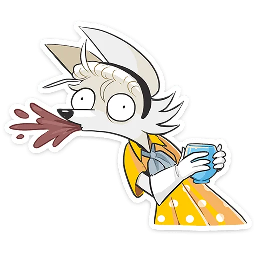 🤮 Стикер «Амели» для Telegram
