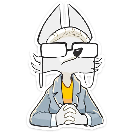 🤓 Стикер «Амели» для Telegram