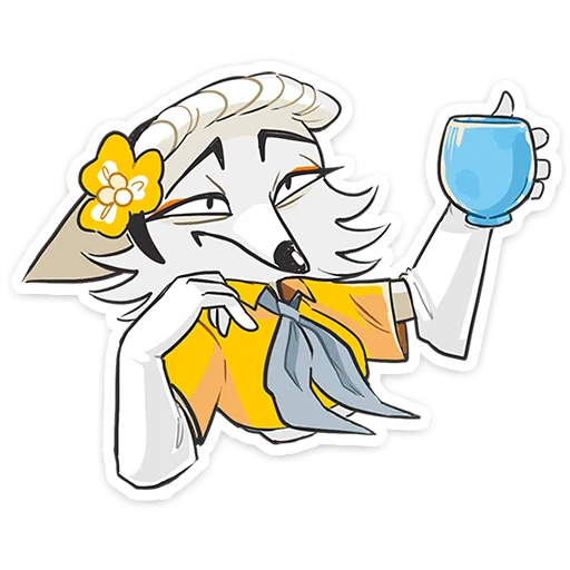 ☕ Стикер «Амели» для Telegram