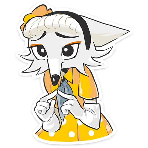 🥺 Стикер «Амели» для Telegram