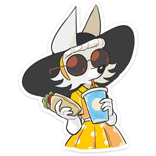 Стикерпак Амели для Telegram