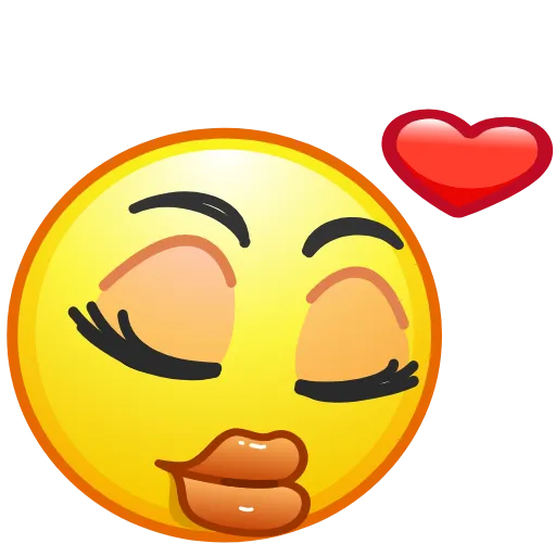 😘 Стикер «Faces Smiles» для Telegram