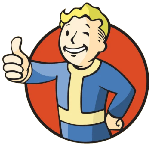 Стикерпак Fallout Vault Boy для Telegram