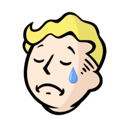 😢 Стикер «Fallout emoji» для Telegram